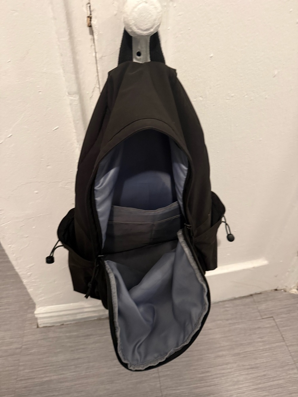Men's Everyday Backpack in Dark Brown - Slim Carry Pack